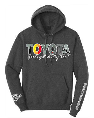 Toyota Girl Unisex Pullover Hoodie - OFF-ROAD VIXENS CLOTHING CO.