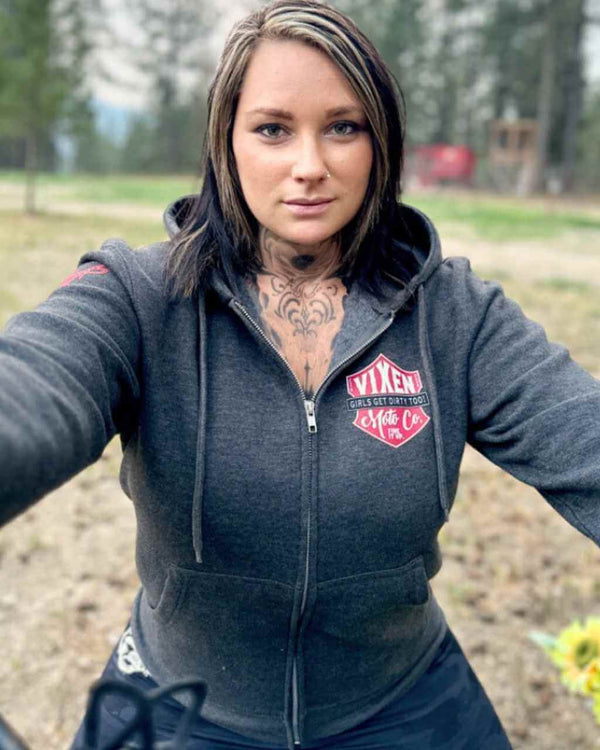 Fire it Up! Unisex Zip Up Hoodie - OFF-ROAD VIXENS CLOTHING CO.