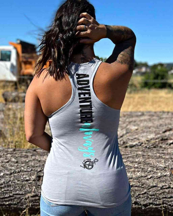 Jack of All Trades Tank Tiffany Blue - OFF-ROAD VIXENS CLOTHING CO.