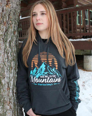 Mountain Time Unisex Pullover Hoodie - OFF-ROAD VIXENS CLOTHING CO.