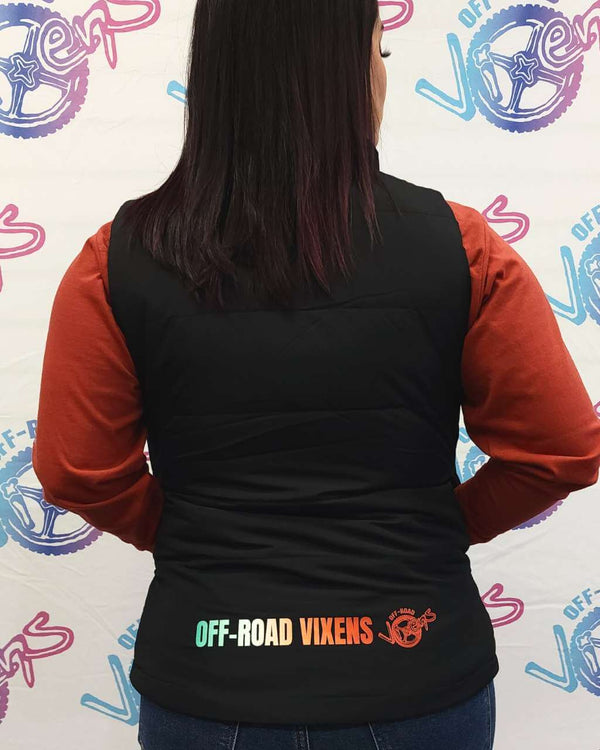 Vixen Outdoor Ladies Puffy Vest - OFF-ROAD VIXENS CLOTHING CO.