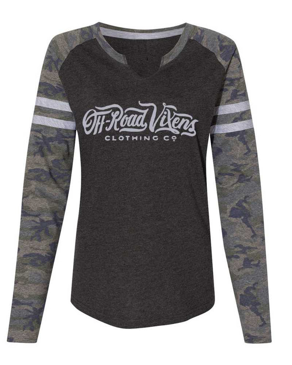 Cadet Ladies Camo Long Sleeve - Limited Edition