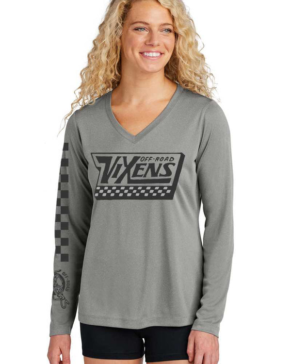 Off the Wall  Jersey/Tech Tee - Gray Heather