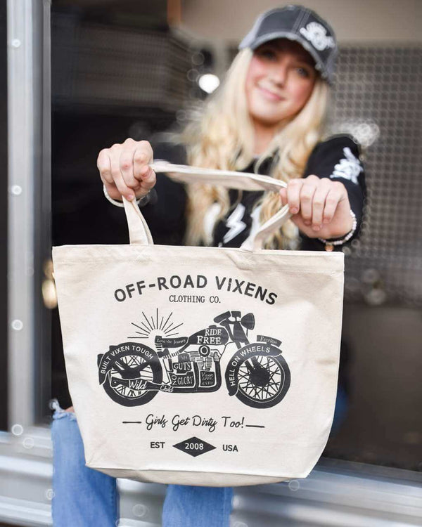 Cafe Racer Tote Bag