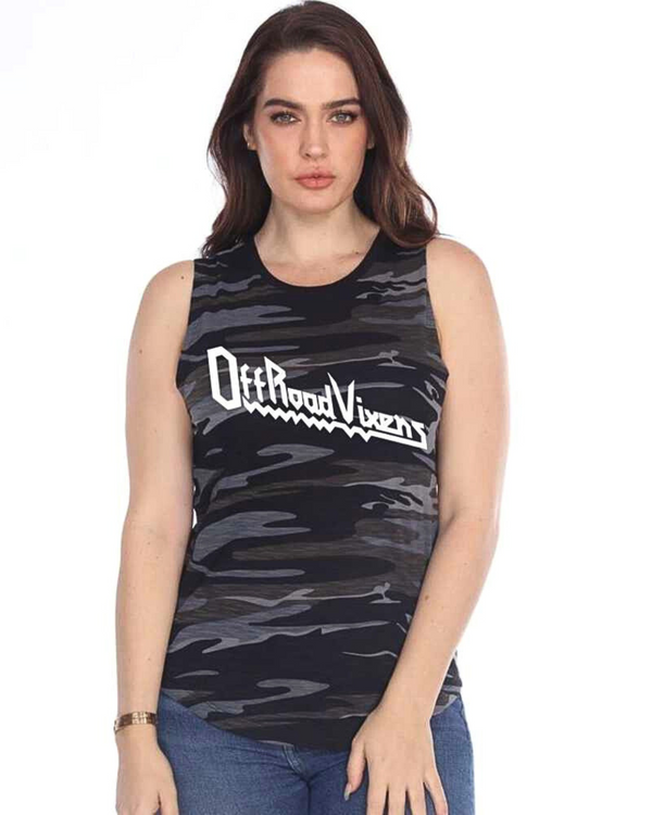 Heavy Metal Camo Muscle Tank