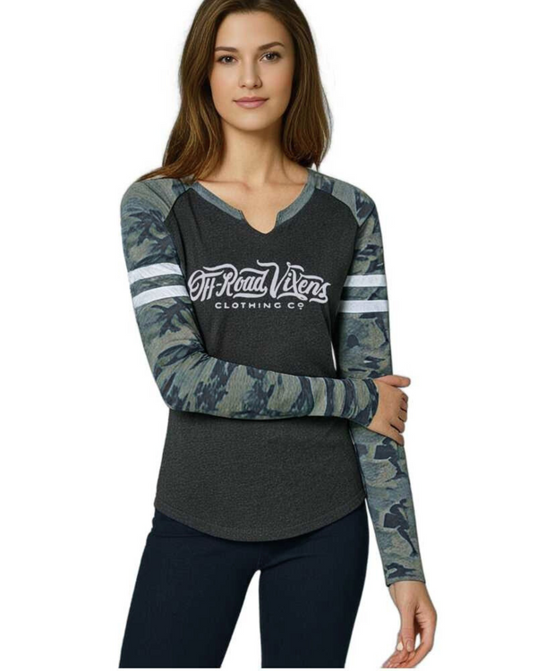 Cadet Ladies Camo Long Sleeve - Limited Edition