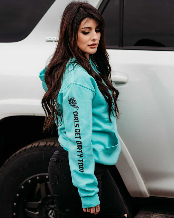 Be Epic Unisex Pullover Hoodie - Mint - OFF-ROAD VIXENS CLOTHING CO.