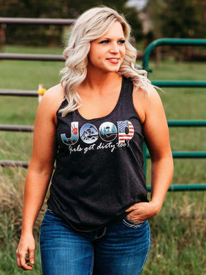 Jeep Girl Racerback Tank - OFF-ROAD VIXENS CLOTHING CO.