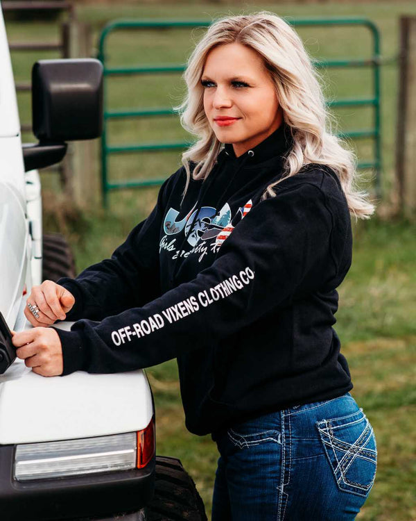 Jeep Girl Unisex Pullover Hoodie - OFF-ROAD VIXENS CLOTHING CO.