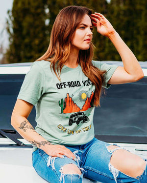 On the Rocks Unisex Tee - OFF-ROAD VIXENS CLOTHING CO.