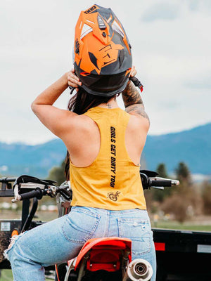 Ride Fast Cropped Tank - OFF-ROAD VIXENS CLOTHING CO.