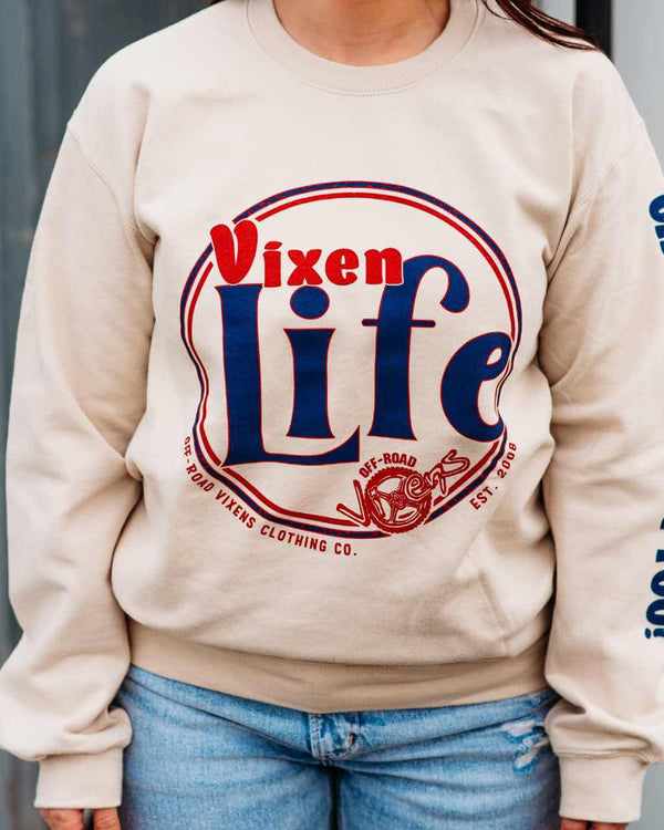 Vixen Life Unisex Crew Sweatshirt - OFF-ROAD VIXENS CLOTHING CO.
