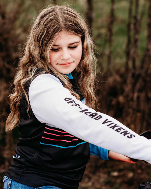 Youth Ride Fast Jersey - OFF-ROAD VIXENS CLOTHING CO.