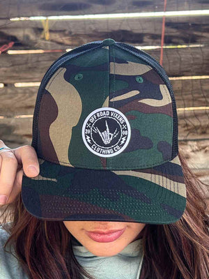 Be Epic Camo Trucker Hat - OFF-ROAD VIXENS CLOTHING CO.