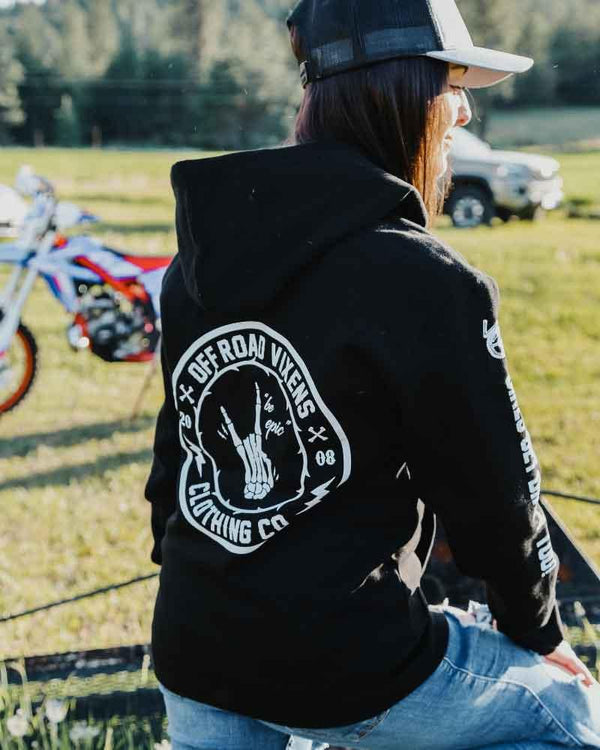 Be Epic Unisex Zip Up Hoodie - OFF-ROAD VIXENS CLOTHING CO.