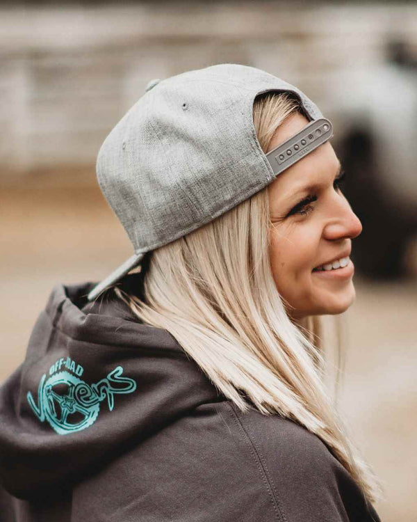 Braaap! Babe Flatbill Hat - OFF-ROAD VIXENS CLOTHING CO.