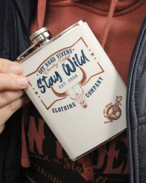 Country Rebel Flask - OFF-ROAD VIXENS CLOTHING CO.