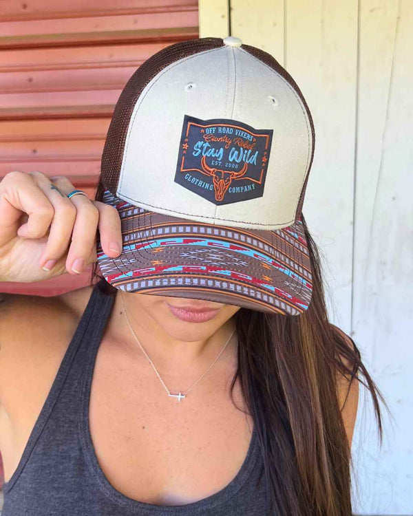 Country Rebel Trucker Hat – OFF-ROAD VIXENS CLOTHING CO.