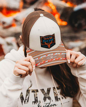 Country Rebel Trucker Hat - OFF-ROAD VIXENS CLOTHING CO.