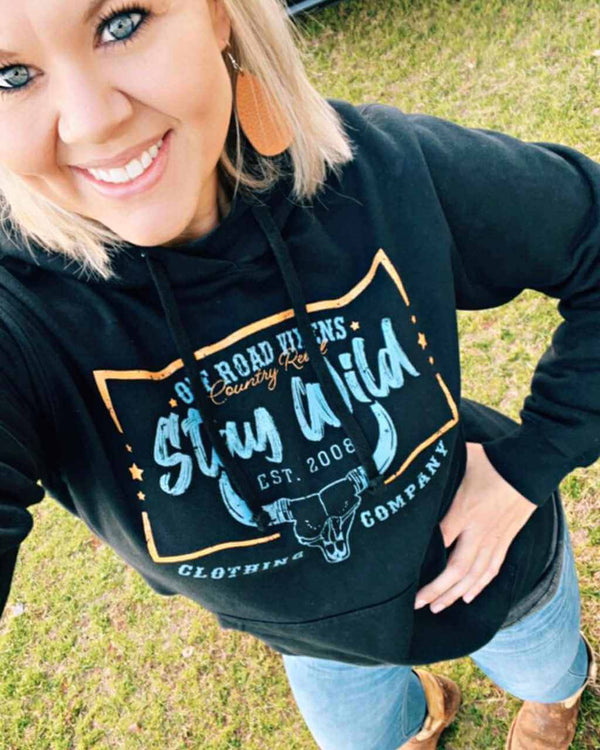 Country Rebel Unisex Pullover Hoodie - OFF-ROAD VIXENS CLOTHING CO.