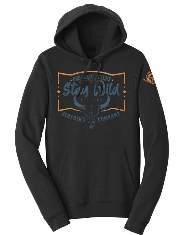 Country Rebel Unisex Pullover Hoodie - OFF-ROAD VIXENS CLOTHING CO.