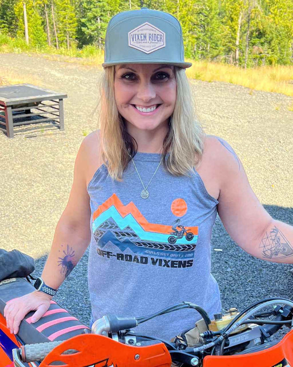 Dirt Bike Adventure Rocker Tank - OFF-ROAD VIXENS CLOTHING CO.