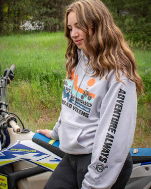 Dirt Bike Adventure Unisex Pullover Hoodie - OFF-ROAD VIXENS CLOTHING CO.
