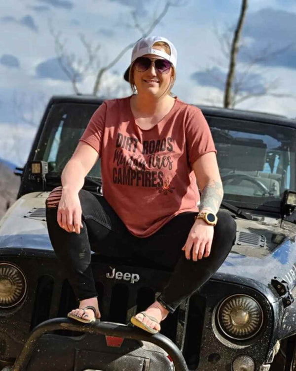 Dirt Roads Unisex Tee - OFF-ROAD VIXENS CLOTHING CO.