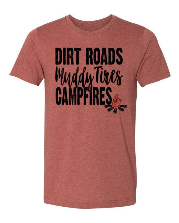 Dirt Roads Unisex Tee - OFF-ROAD VIXENS CLOTHING CO.