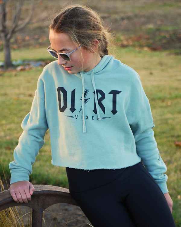 Gimme the Dirt Cropped Hoodie - OFF-ROAD VIXENS CLOTHING CO.