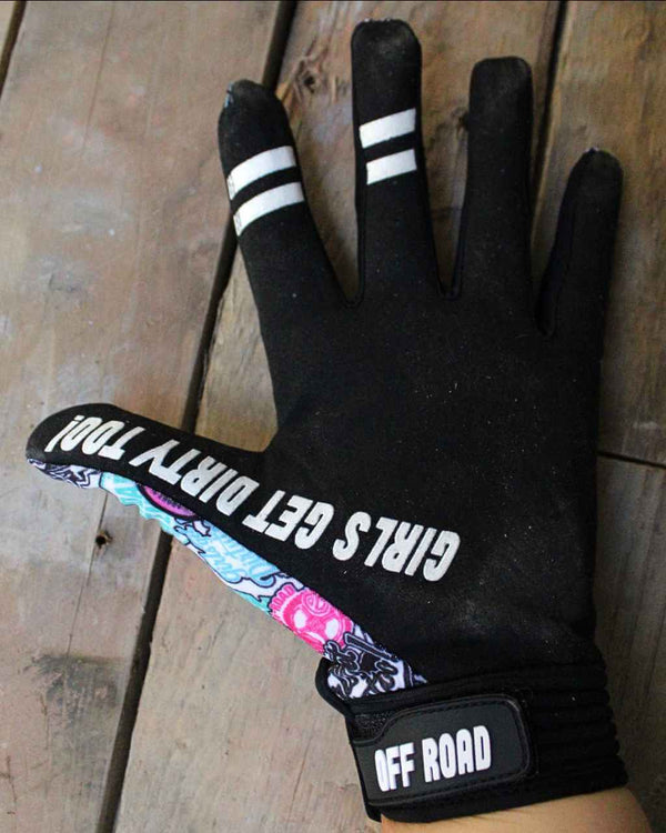 Graffiti MX Gloves - OFF-ROAD VIXENS CLOTHING CO.