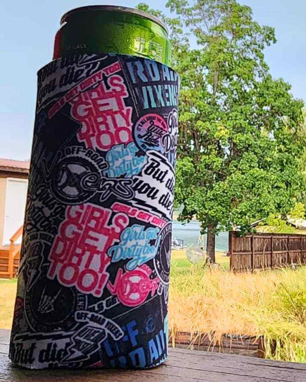 Graffiti Slim Can Koozie - OFF-ROAD VIXENS CLOTHING CO.