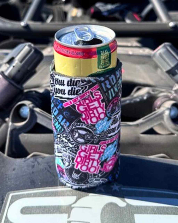 Graffiti Slim Can Koozie - OFF-ROAD VIXENS CLOTHING CO.