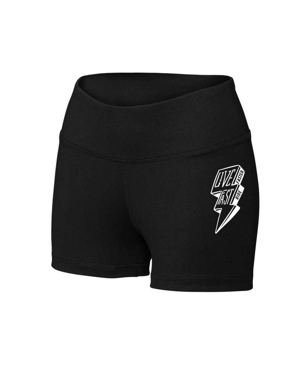 Grease Lightning Activewear Shorts - OFF-ROAD VIXENS CLOTHING CO.