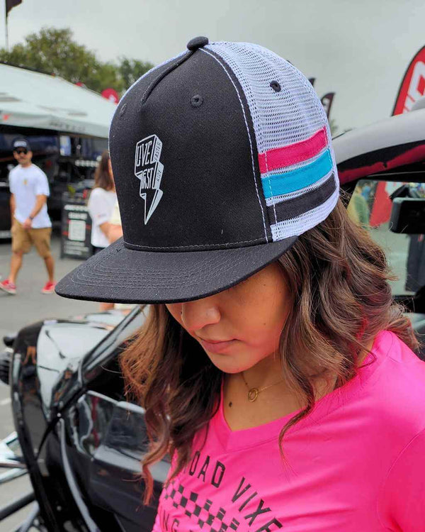 Grease Lightning Trucker hat - OFF-ROAD VIXENS CLOTHING CO.