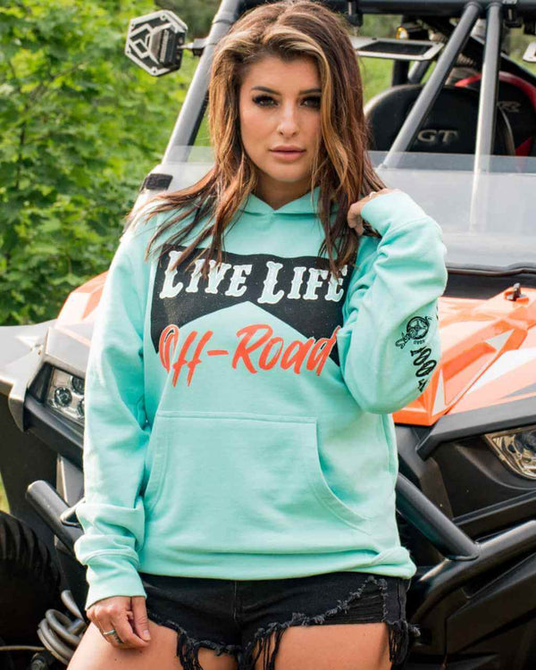 Live Life Off-Road Unisex Pullover Hoodie - OFF-ROAD VIXENS CLOTHING CO.