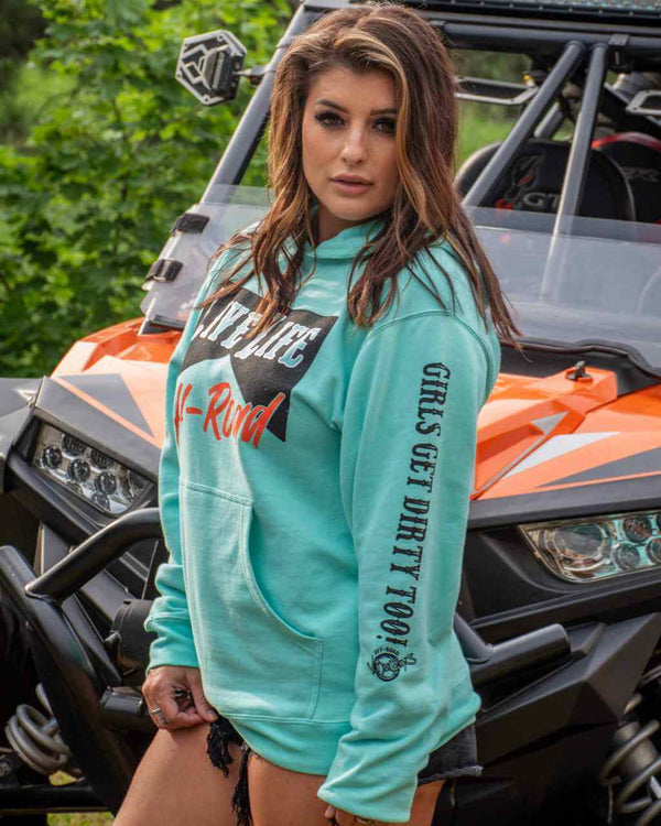 Live Life Off-Road Unisex Pullover Hoodie - OFF-ROAD VIXENS CLOTHING CO.