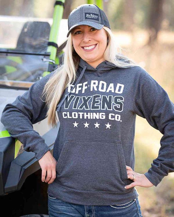 Lucky Star Unisex Pullover Hoodie - OFF-ROAD VIXENS CLOTHING CO.