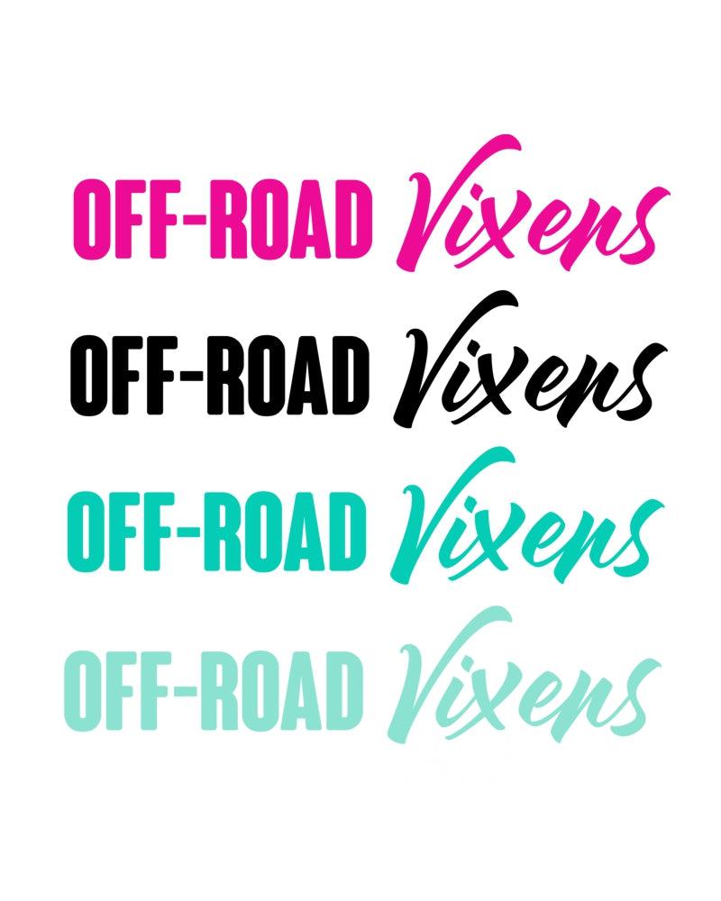 OffRoad Vixens decal OFFROAD VIXENS CLOTHING CO.