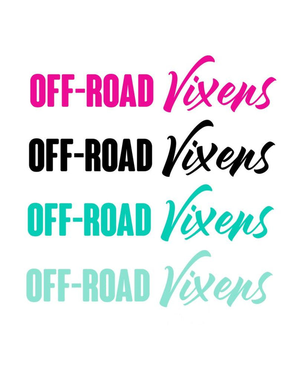 Off-Road Vixens decal - OFF-ROAD VIXENS CLOTHING CO.