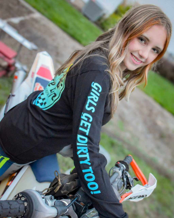 Race Life Unisex LS Tee - OFF-ROAD VIXENS CLOTHING CO.