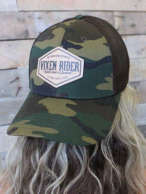 Rebel Camo Trucker - OFF-ROAD VIXENS CLOTHING CO.