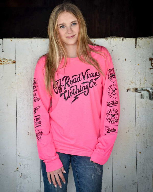 Rewind 2.0 Unisex Long Sleeve - OFF-ROAD VIXENS CLOTHING CO.