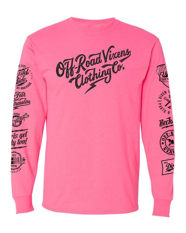 Rewind 2.0 Unisex Long Sleeve - OFF-ROAD VIXENS CLOTHING CO.