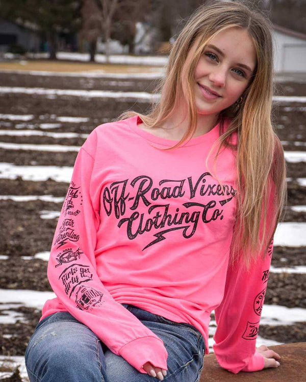 Rewind 2.0 Unisex Long Sleeve - OFF-ROAD VIXENS CLOTHING CO.