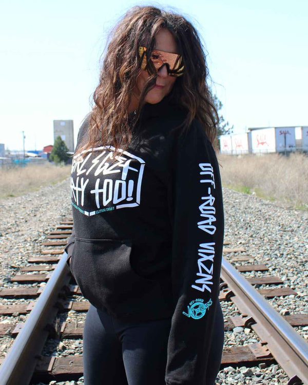 Rock On! Unisex Pullover Hoodie - OFF-ROAD VIXENS CLOTHING CO.