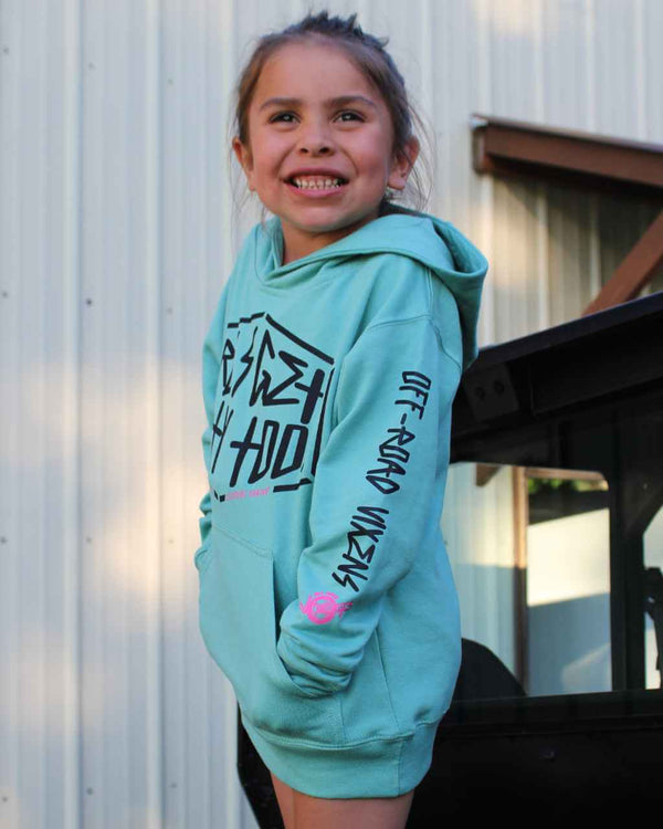 Rock On! Youth Hoodie - OFF-ROAD VIXENS CLOTHING CO.