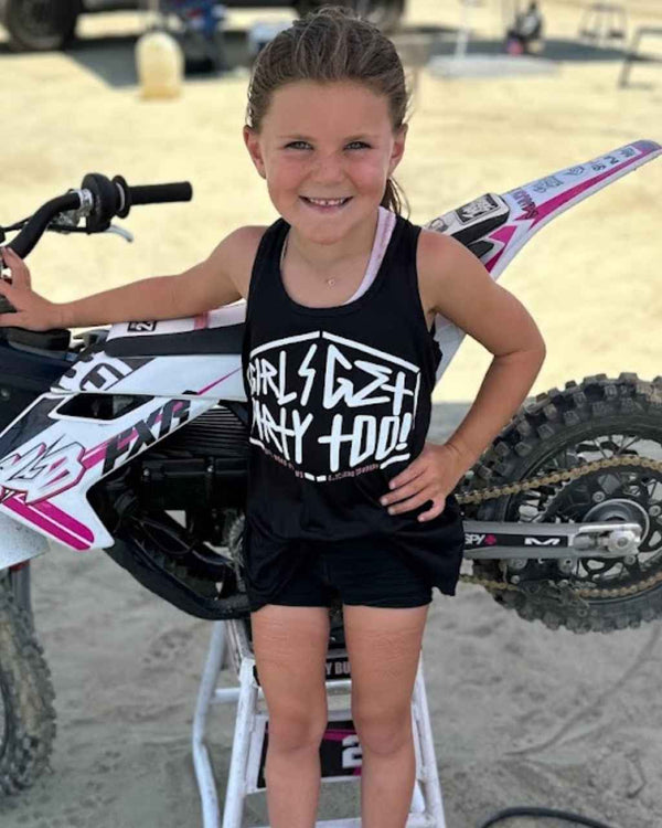 Rock On! Youth Tank - OFF-ROAD VIXENS CLOTHING CO.