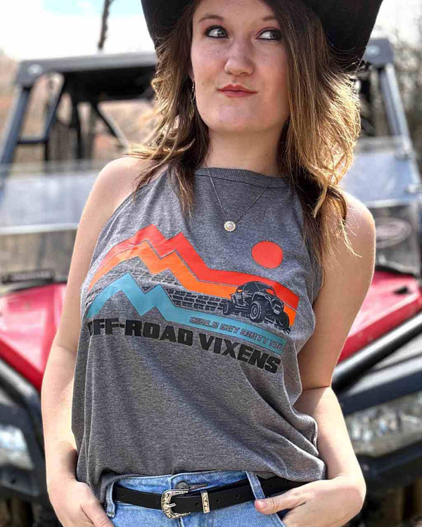 SXS Adventure Rocker Tank - OFF-ROAD VIXENS CLOTHING CO.