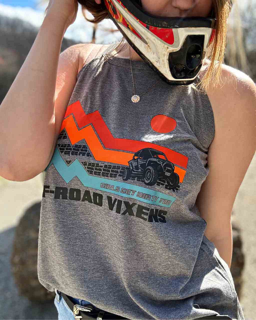 SXS Adventure Rocker Tank – OFF-ROAD VIXENS CLOTHING CO.